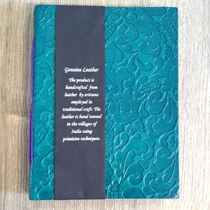 Journal Handmade with Genuine Leather cover  NWT